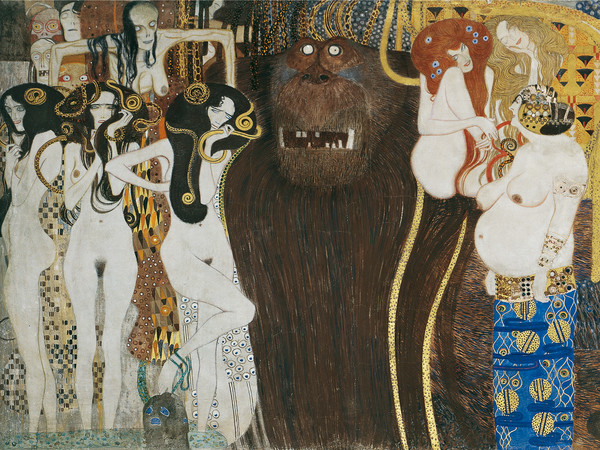 Gustav Klimt, Il Fregio di Beethoven, 1902, Vienna, Österreichische Galerie Belvedere