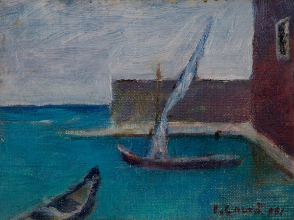 Carlo Carrà, Marina, collezione Kostoris