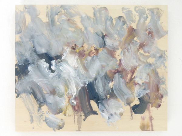 Marco Eusepi, Untitled, Flowering, 2023, olio su tavola, cm. 50x60. Opera Vincitrice Premio Lissone 2023 - Categoria Nuove Visioni