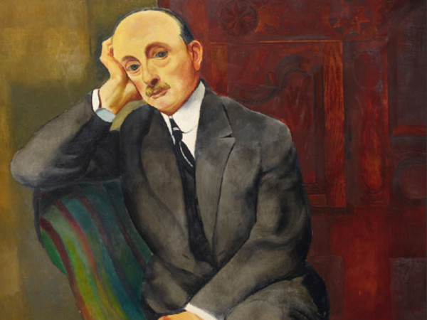 Moise Kisling, Ritratto d’uomo (Jonas Netter), 1920. Olio su tela, cm 116 x 81 firmato in basso a sinistra. © Pinacothèque de Paris /Fabrice Gousset © Moïse Kisling by SIAE 2013