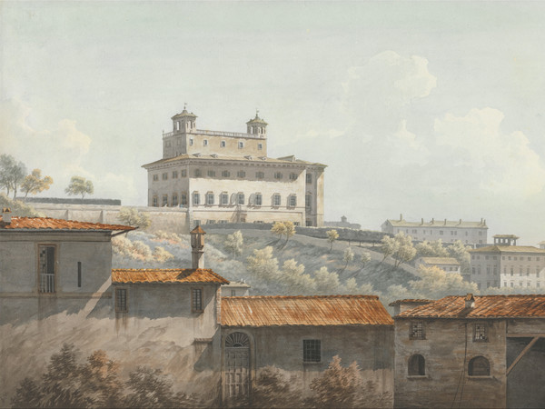 John Warwick Smith, Villa Medici, Roma, 1784 | © Wikimedia Commons