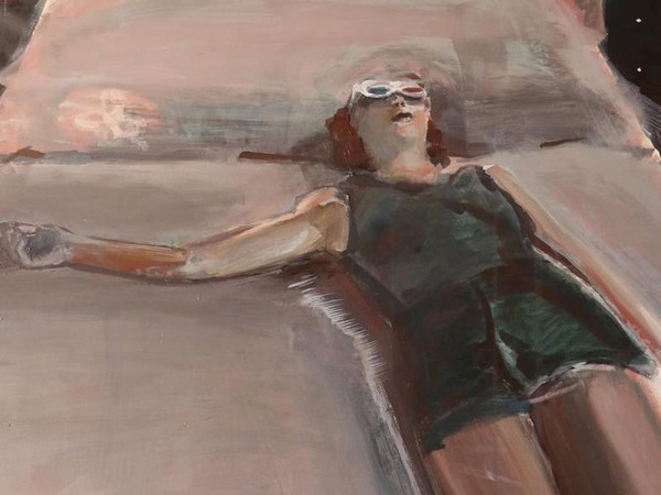 Milena Sgambato, “On/Off” (serie), 2016, acrilico su tela, 55x83 cm