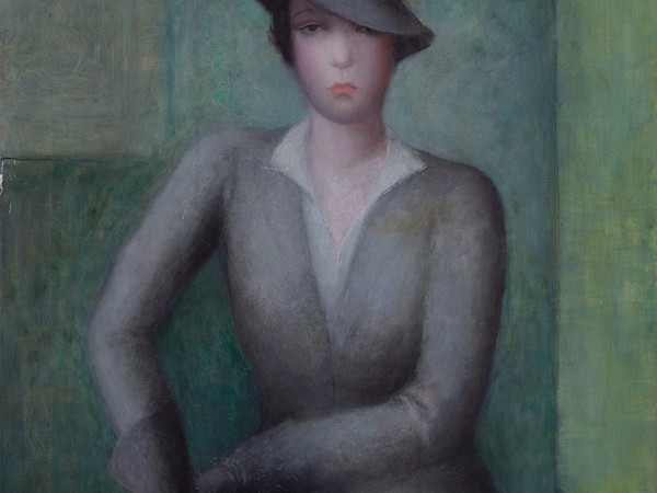 Paola Consolo, Autoritratto, 1932, olio su tela (Collezione privata)
