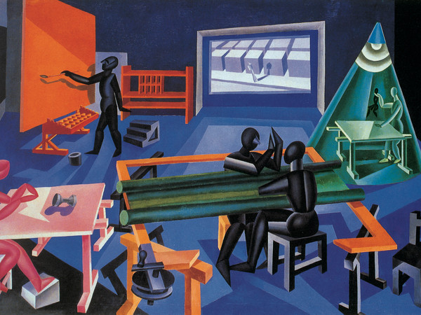 Fortunato Depero, La Casa del Mago, 1920. Collezione privata