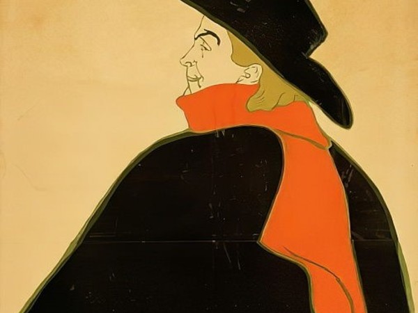 Henri de Toulouse_Lautrec, Aristide Bruant in his Cabaret, 1893