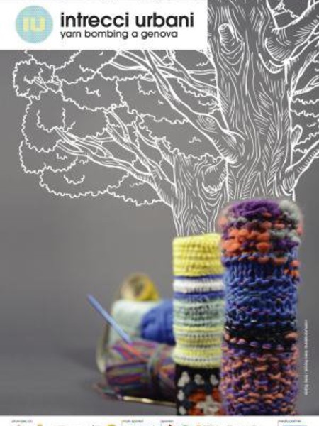 Intrecci Urbani. Yarn bombing a Genova