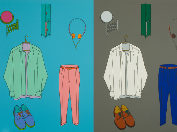 Michael Craig - Martin, Untitled, 1998. Acrylic on canvas, 182.8 x 274.3 cm. © Michael Craig - Martin. Courtesy Gagosian Gallery. UBS Art Collection