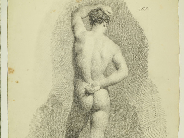 Francesco Hayez, Accademia di spalle, 1812.