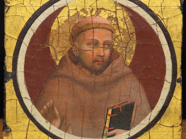 Giotto, San Francesco, tempera su tavola. Firenze, Collezione Ente Cassa di Risparmio di Firenze