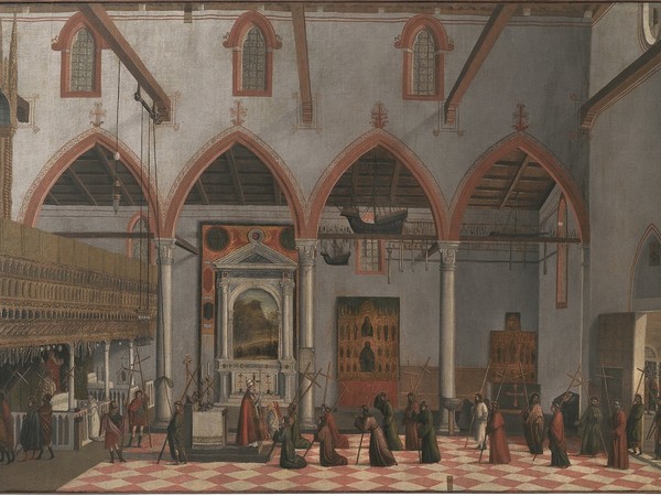Vittore Carpaccio, Apparizione dei Crocifissi del Monte Ararat. Gallerie dell'Accademia, Venezia