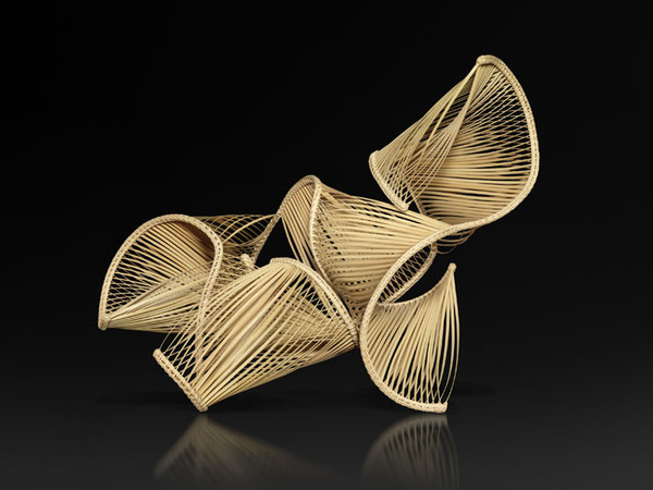 Sugiura Noriyoshi, Aurolas, 2013, Bambù e rattan