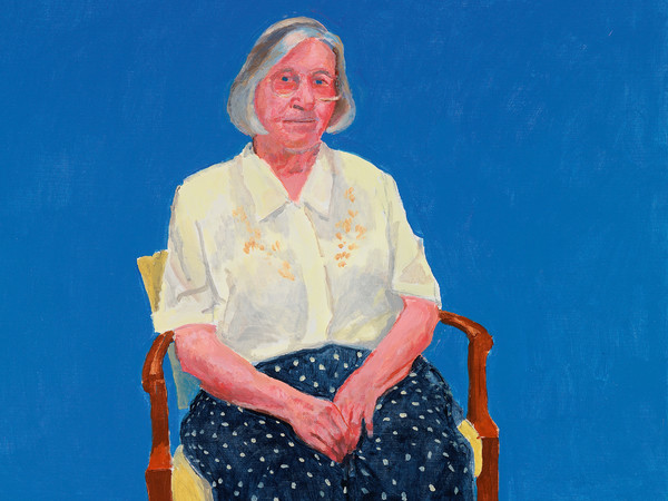 David Hockney, Margaret Hockney, 14th, 15th, 16th August 2015 Acrylic on canvas, 91.4 x 121.9 cm | © David Hockney | Photo credit: Richard Schmidt