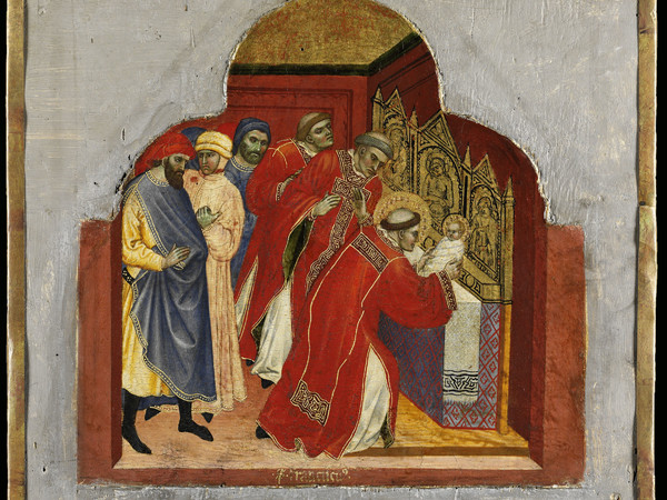 Taddeo di Bartolo, Tavolette di predella con storie di San Francesco al Prato, Niedersächsisches Landesmuseum, Hannover
