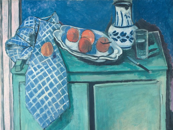 Henri Matisse, Natura morta con credenza verde, 1928. Olio su tela, 81,5x100 cm. Collection Centre Pompidou, Paris Musée national d’art moderne - Centre de création industrielle. Photo : © Centre Pompidou, MNAM- CCI/Philippe Migeat/Dist. RMN-GP © Succession H. Matisse by SIAE 2015