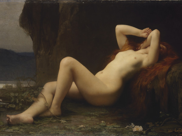 Jules-Joseph Lefebvre, Maria Maddalena nella grotta, 1876 circa, Olio su tela, 71.5 х 113.5, Museo Statale Ermitage | Courtesy of Palazzo Madama, Fondazione Torino Musei