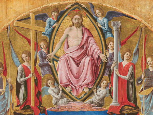 Polittico Griffoni, 1472-1473 circa, Francesco del Cossa, San Vincenzo Ferrer, Tempera su tavola, Londra, National Gallery