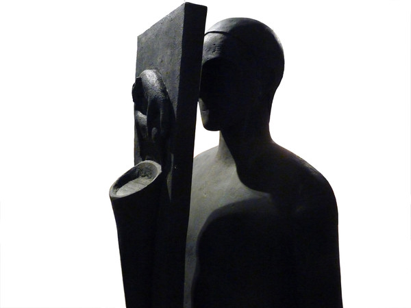 Mimmo Paladino, Senza Titolo (Testimoni), 1997, bronzo 