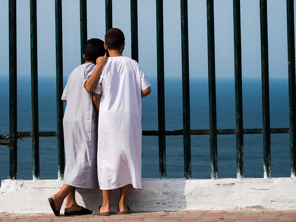 Algeri, il mare dalla medina