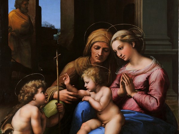 Raffaello Sanzio, <em>Madonna del Divino Amore</em>, 1516 ca., Olio su tavola, Napoli, Museo e Real Bosco di Capodimonte | Courtesy Museo e Real Bosco di Capodimonte