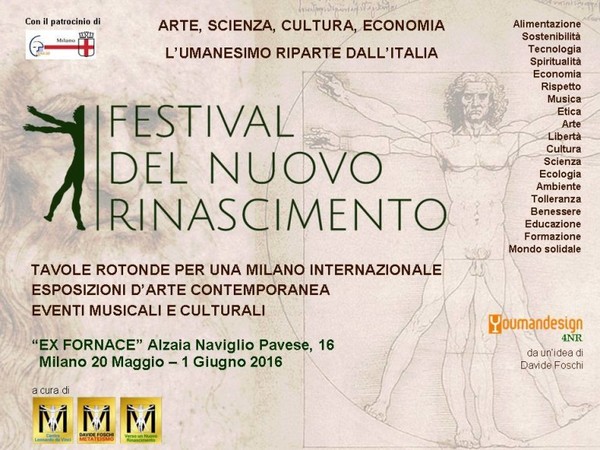 Festival del Nuovo Rinascimento 2016, Milano