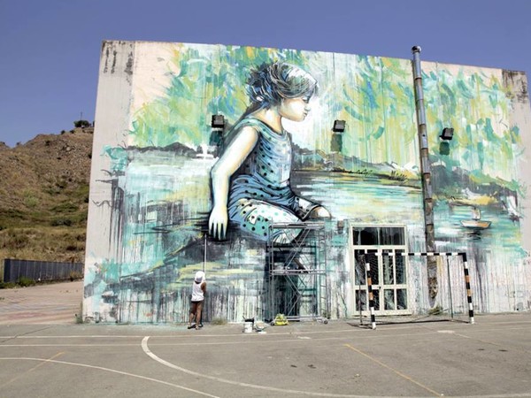 Alice Pasquini, Emergence Festival, 2013