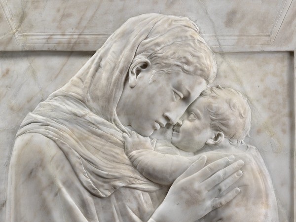 Donatello, <em>Madonna col Bambino</em> (Madonna Pazzi), 1422 circa © Staatliche Museen, Skulpturensammlung und Museum für Byzantinische Kunst | Foto: © Antje Voigt