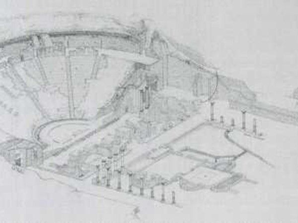 Archeologia a Volterra, Teatro Romano