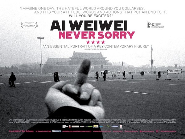 Ai Weiwei: Never Sorry (2012). Regia Alison Klayman