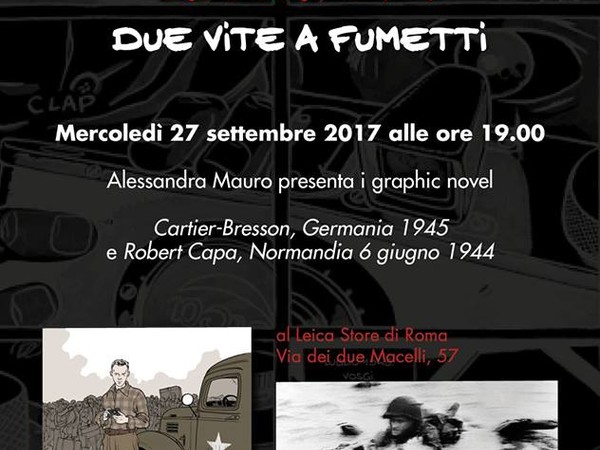 Henri Cartier-Bresson e Robert Capa. Due Vite a Fumetti 