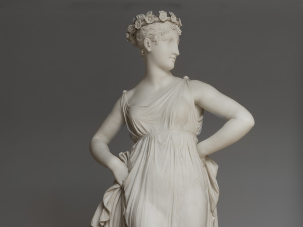 Antonio Canova (1757-1822), Danzatrice con le mani sui fianchi, 1806-1812 Marmo, 179 x 76 x 67 cm, San Pietroburgo, The State Hermitage | Foto: Alexander Lavrentyev 2019 © The State Hermitage Museum