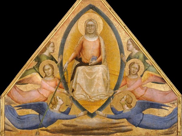 Bernardo Daddi, L'Assunzione della Vergine, 1337-39. New York, Metropolitan Museum of Art