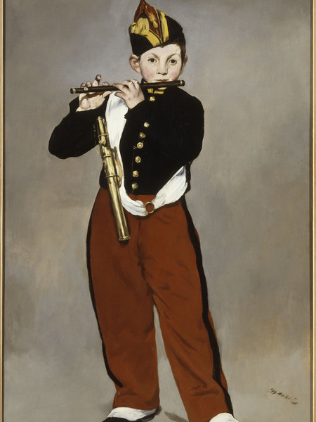 Édouard Manet, Le fifre (Il piffero), 1866,  olio su tela, 161x97 cm Parigi, Musée d’Orsay