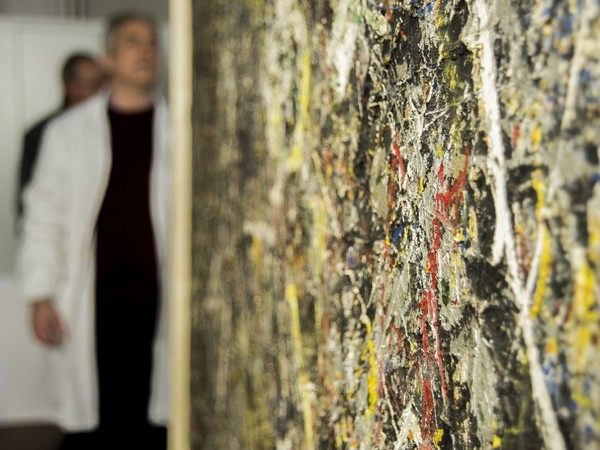 Alchimia di Jackson Pollock all'Opificio delle Pietre Dure, Firenze