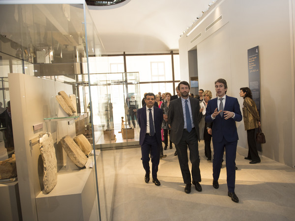 Il Ministro Dario Franceschini all'inaugurazione del nuovo Museo Egizio di Torino