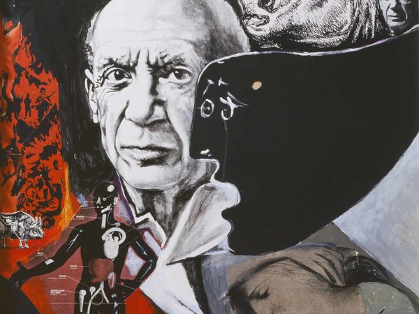 Renato Guttuso, Lamento per la morte di Picasso, 1973