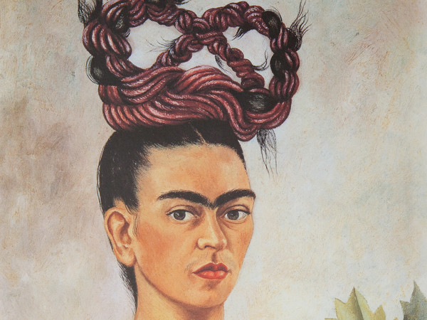 Frida Kahlo, Autoritratto con treccia, 1941,The Jacques and Natasha Gelman Collection of 20th Century Mexican Art and The Vergel Foundation, Cuernavaca | © Banco de México Diego Rivera & Frida Kahlo Museums Trust, México D.F. | Courtesy of NAVIGARE Srl 2019