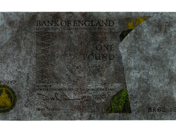 Flavio Favelli, One pound, edizione 2014