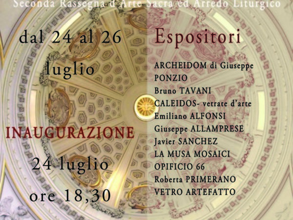 Fede e Forma. Seconda Rassegna d'Arte Sacra ed Arredo Liturgico