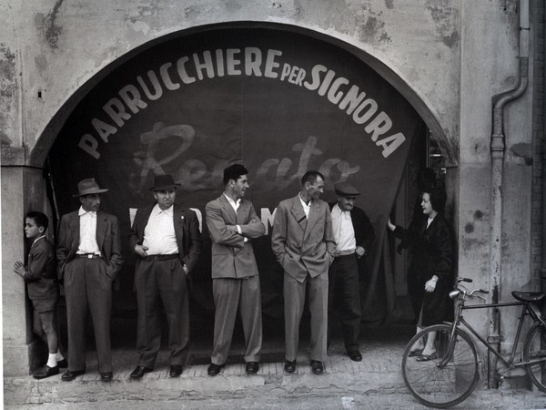 Nino Migliori, Da "Gente dell’Emilia"<em>,</em> Stampa fotografica su carta baritata, 1957 | © Nino Migliori | Courtesy of GAM, Torino 2018<br />