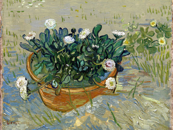 Vincent van Gogh, Margherite, Arles (Daisies, Arles), 1888. Olio su tela, 33x42 cm. Virginia Museum of Fine Arts, Collection of Mr. and Mrs. Paul Mellon, 2014.207