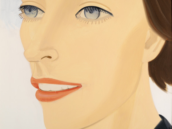 Alex Katz, Libby, 1991, olio su tela. Mart, Deposito Collezione Privata © Alex Katz, by SIAE 2022