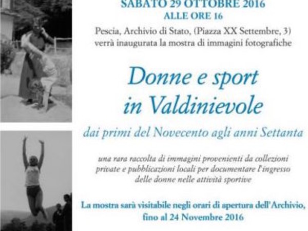 Donne e sport in Valdinievole dai primi del Novecento agli anni Settanta