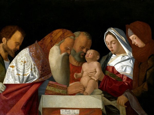 Marco Bello, <em>Circoncisione</em>, t<span>empera su tavola, cm. 60,5x85.</span> Rovigo, Pinacoteca dell’Accademia dei Concordi