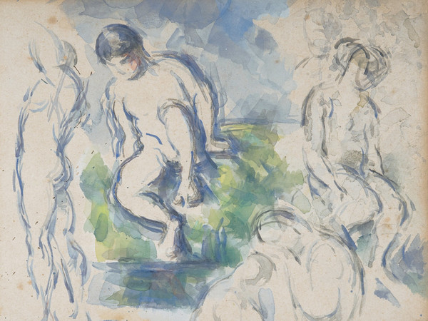 Paul Cézanne, <em>Baigneurs</em>, 1890, <span>© 2017. Digital image, The Metropolitan Museum of Art /Art Resource/Scala, Florence</span>