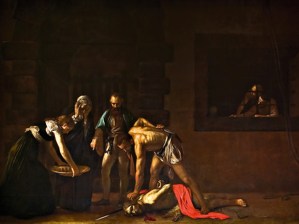 Michelangelo Merisi da Caravaggio, Decollazione di San Giovanni Battista, 1608, Olio su tela, 520 x 361 cm, Valletta, Concattedrale di San Giovanni | Courtesy of Visitmalta