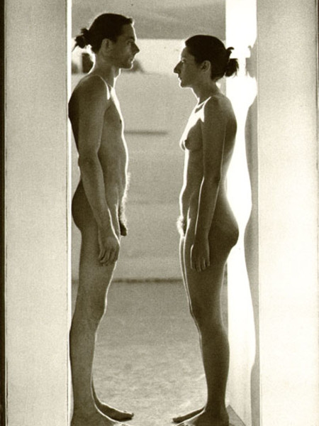 Mario Carbone, Marina Abramovic e Ulay, Bologna 1977