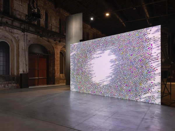 Perfect Behaviors. <em>Life redesigned by the algorithm</em><span>. Installation view at OGR Torino, 2022 I </span><span>Ph. Andrea Rossetti for OGR Torino. Courtesy OGR Torino</span>