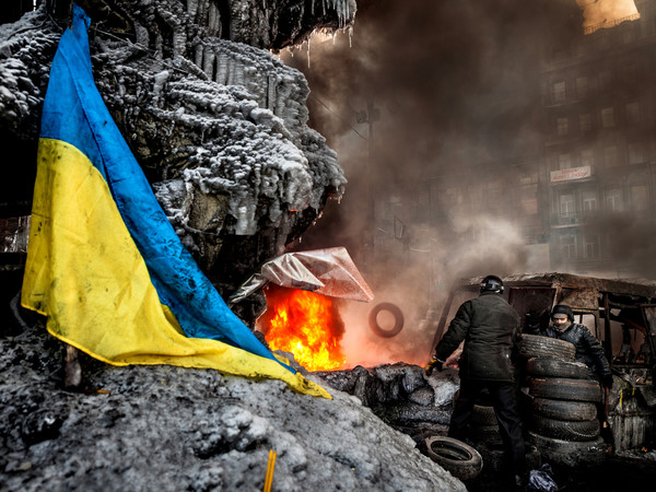 Livio Senigalliesi, Kiev, Ukraina, 25 January 2014. Mass antigovernment protests