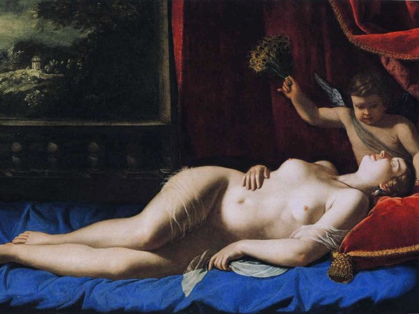(Roma, 1593 - Napoli, 1656 circa), La Venere dormiente, 1625 circa, Olio su tela, 96.52 x 143.83 cm, Virginia Museum of Fine Arts