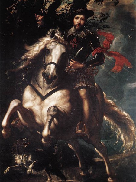 Giovanni Carlo Doria a cavallo